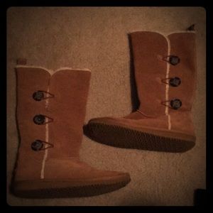 Tall American Eagle Fuzzy Boots